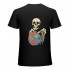 Ulloord Men's Graphic Tees Letter Print Casual Summer Tops Short Sleeve T Shirts Vintage Tees