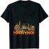 Ulloord  City Skyline Map Travel T-Shirt